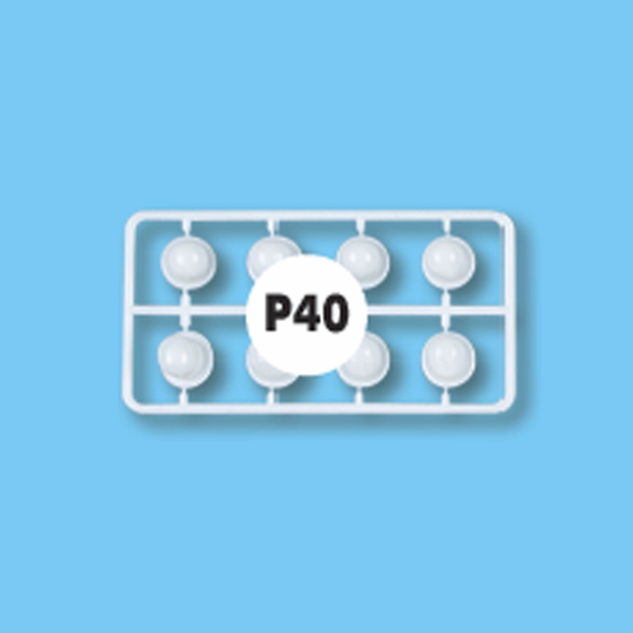 40-3652400P40 White Plastic Part 13