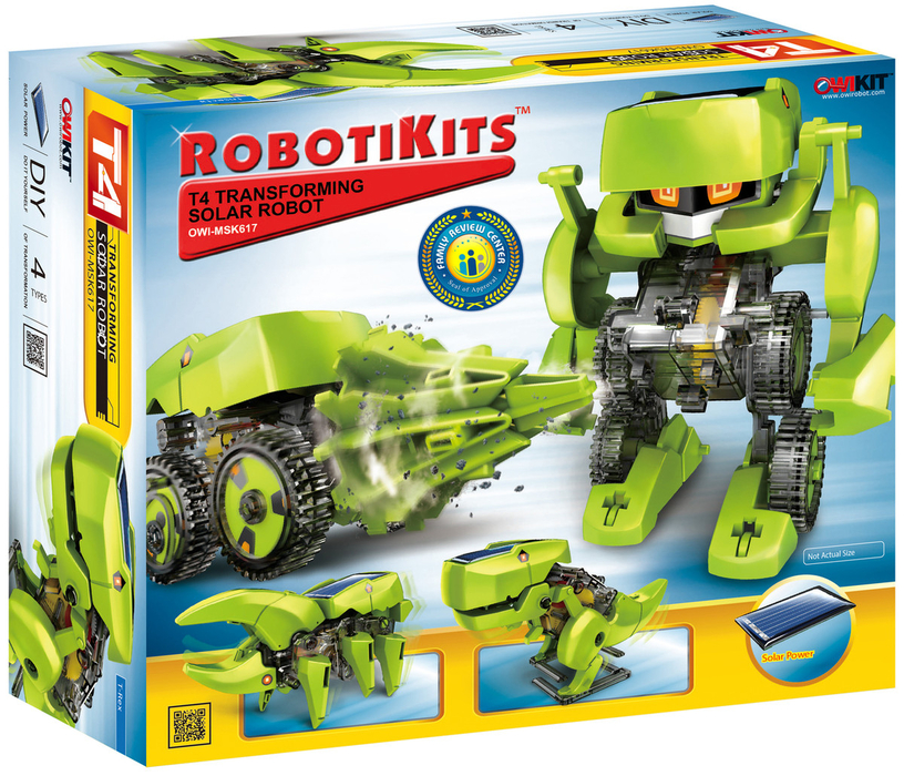 T4 Transforming Solar Robot