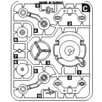 14-68400PPC Plastic Part C