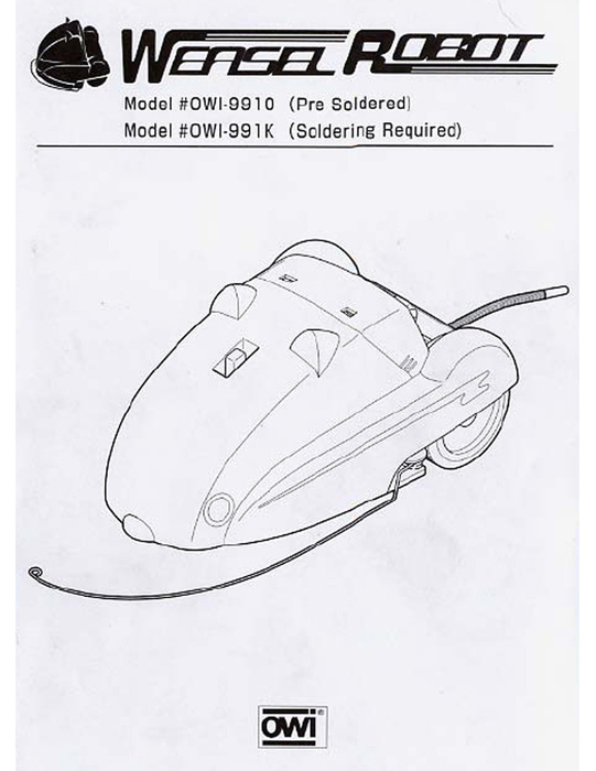 Weasel Robot Manual